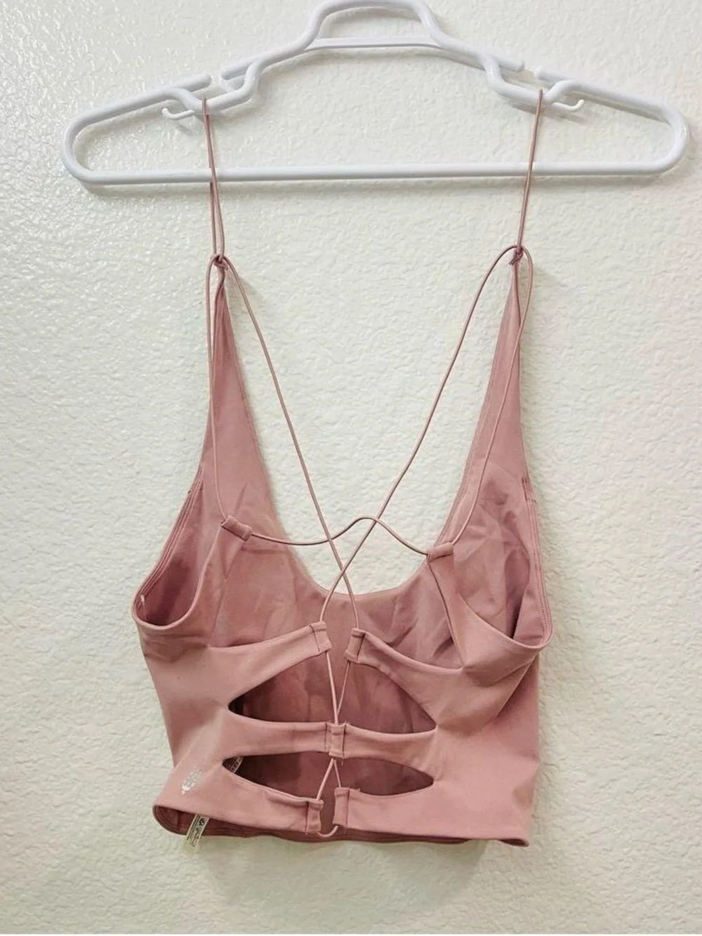 MOVEMENT | SHES GOT THE RHYTHM TANK Sz XL Light Pink Yoga Workout